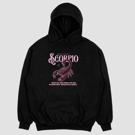 Scorpio Zodiac Hoodie (Adult-Unisex)