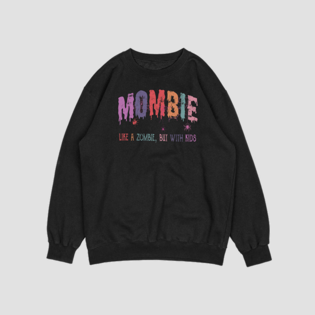 Women's “MOMBIE” Halloween Crewneck