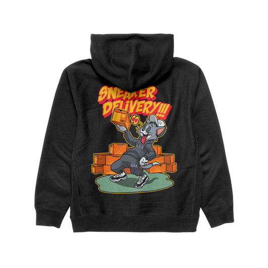 Tom "Sneaker Delivery Love" Full Zip-Up Hoodie.